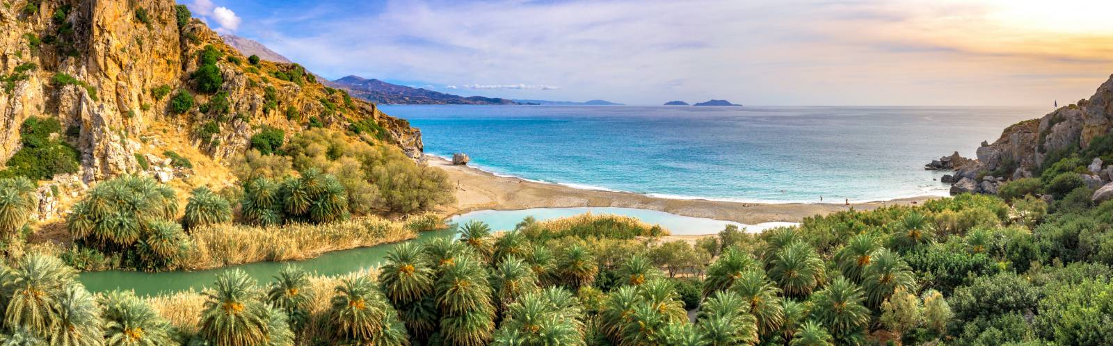 Preveli beach